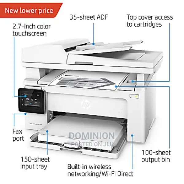 Hp Laserjet Pro M130fw All-in-One Wireless Printer
