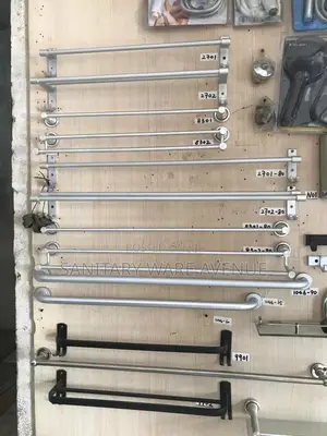 Aluminium Towel Bar - Matte Black Towel Rail