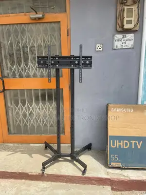  Mobile Tv Stand With Wheels Dvd Shelf 32”-70”