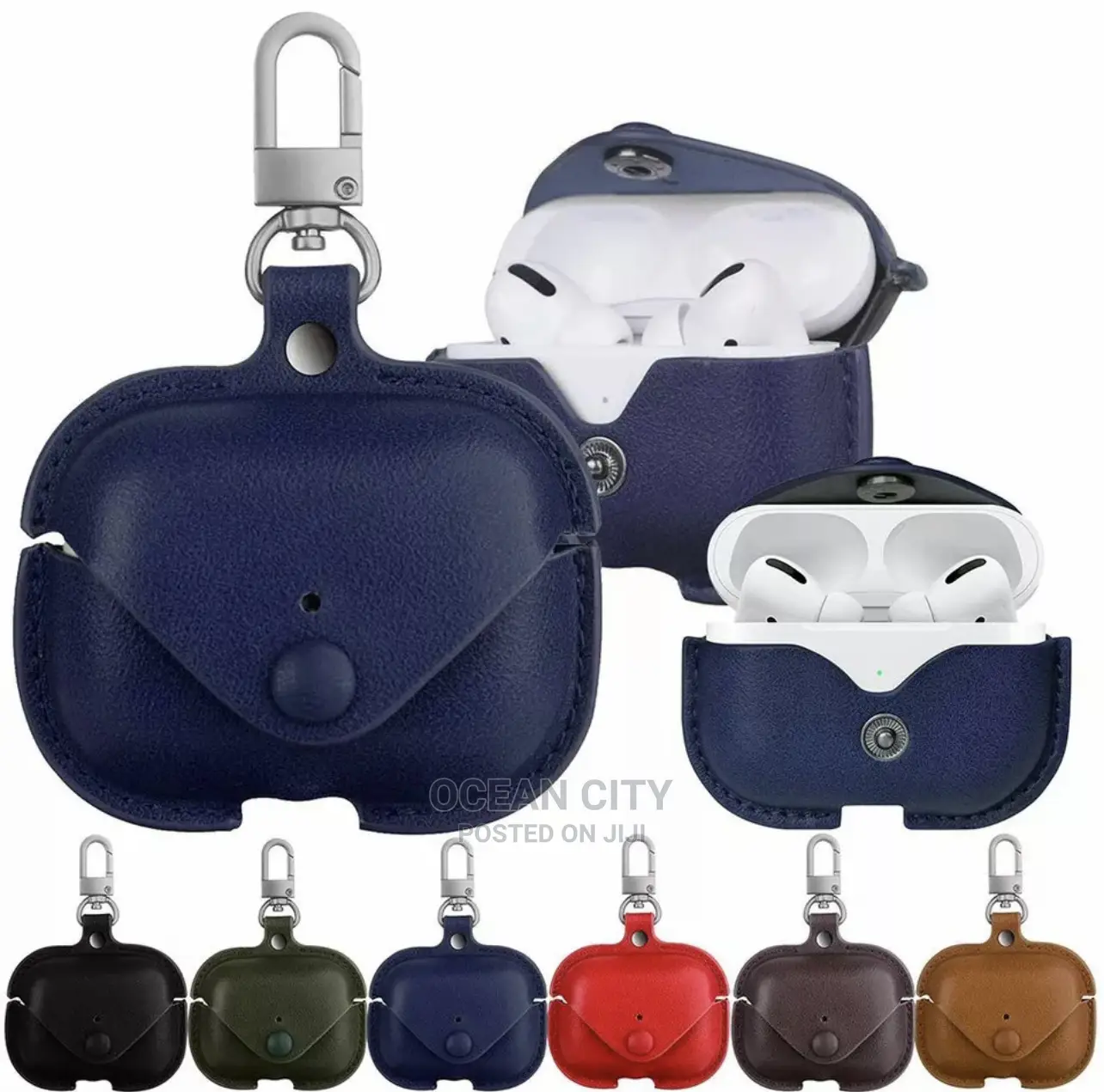 Airpod PRO, 3 Leather Cases