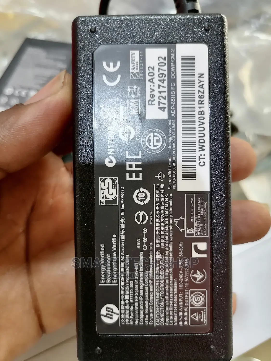 Dell Laptop Charger 19v3.21A For Inspiron, Latitude Big Pin
