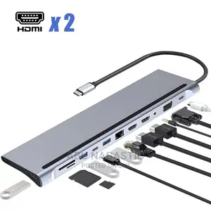 Type C 11in1hub USB Docking Station