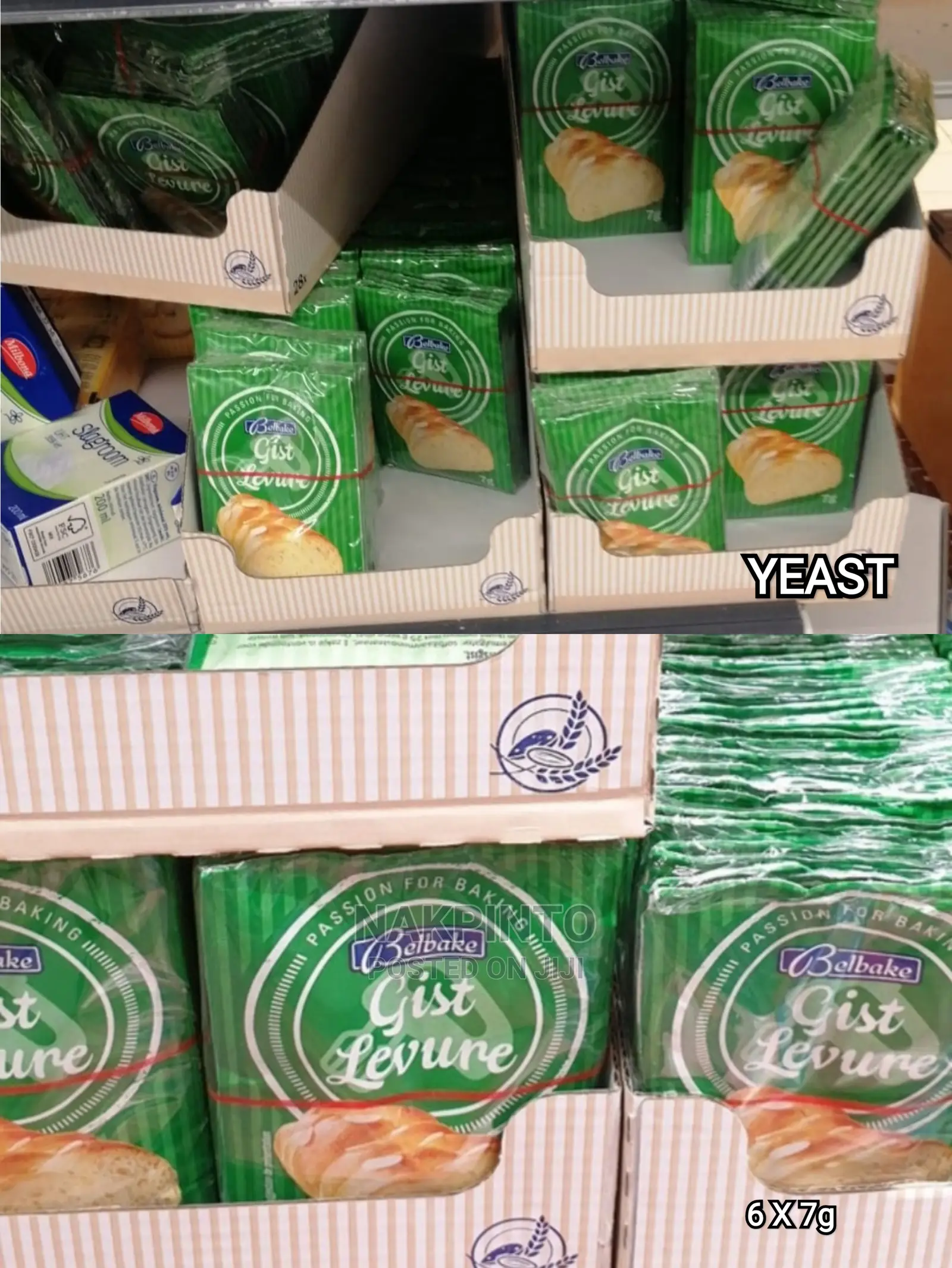 Yeast, Baking (Powder, Soda), Vanilla Sugar