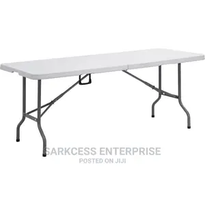 6 Seater Foldable Party/Events Table - White