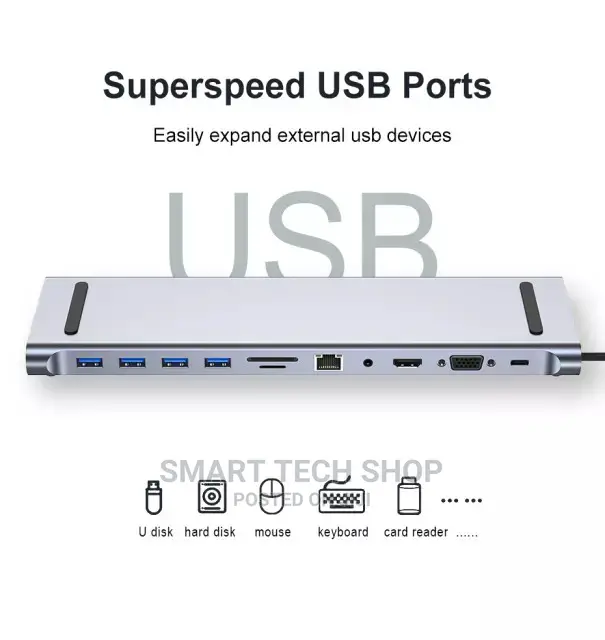 Usb Type C Hub Docking Station