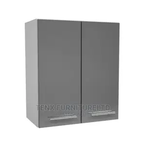 Wall Cabinet Grey Color (2 Doors)