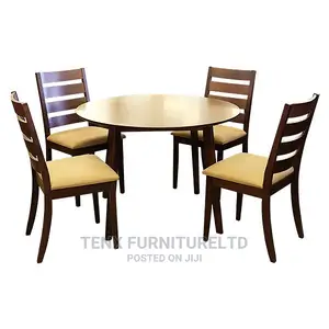 DINING SET (5pc Round Alkimo)