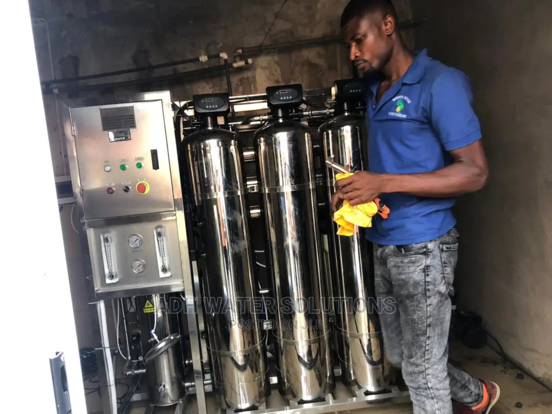Industrial Water Treatment Machine Installation