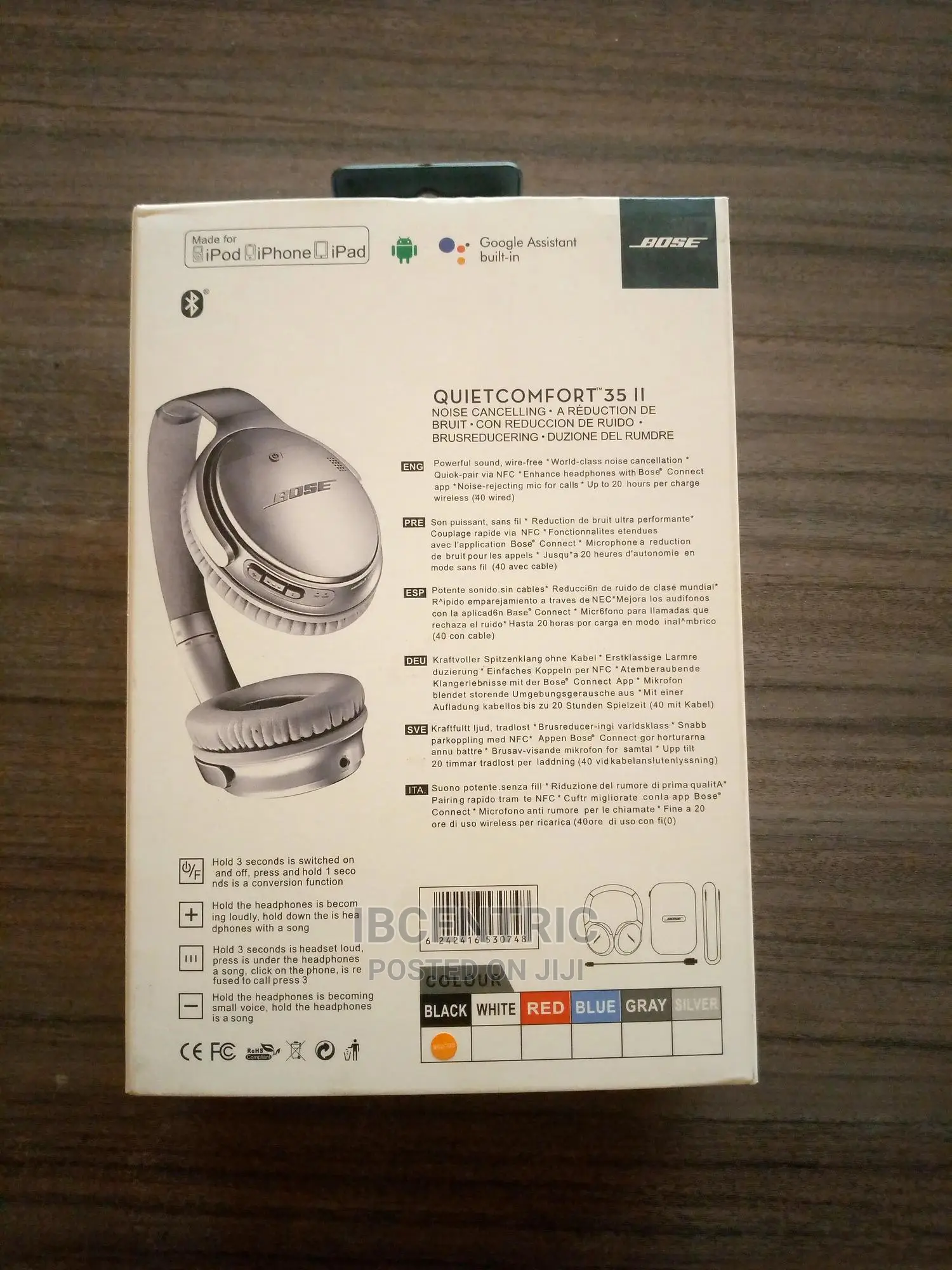 Bose Quietcomfort 35 II Wireless Earbuds