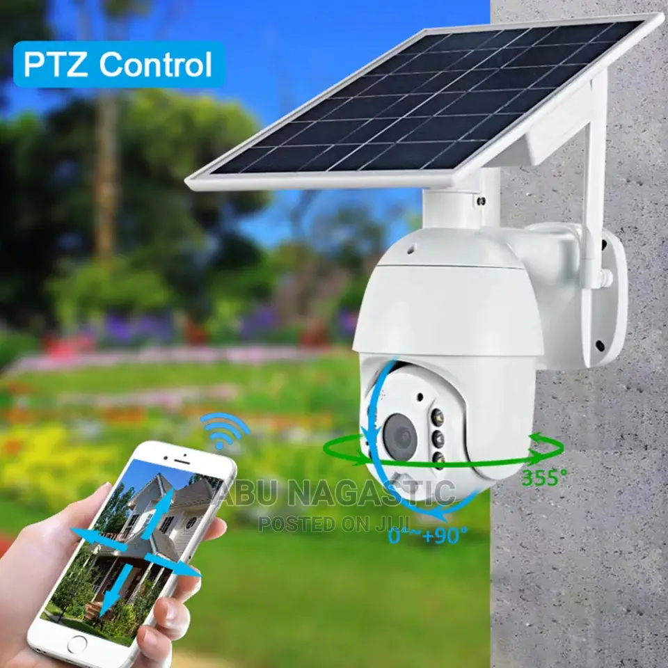 CCTV 4G PTZ Solar Camera Surveillance