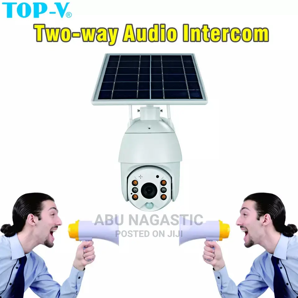 CCTV 4G PTZ Solar Camera Surveillance