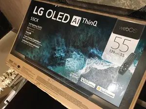 Very Slim LG - 55" Class CX Series OLED 4K UHD Smart Webos