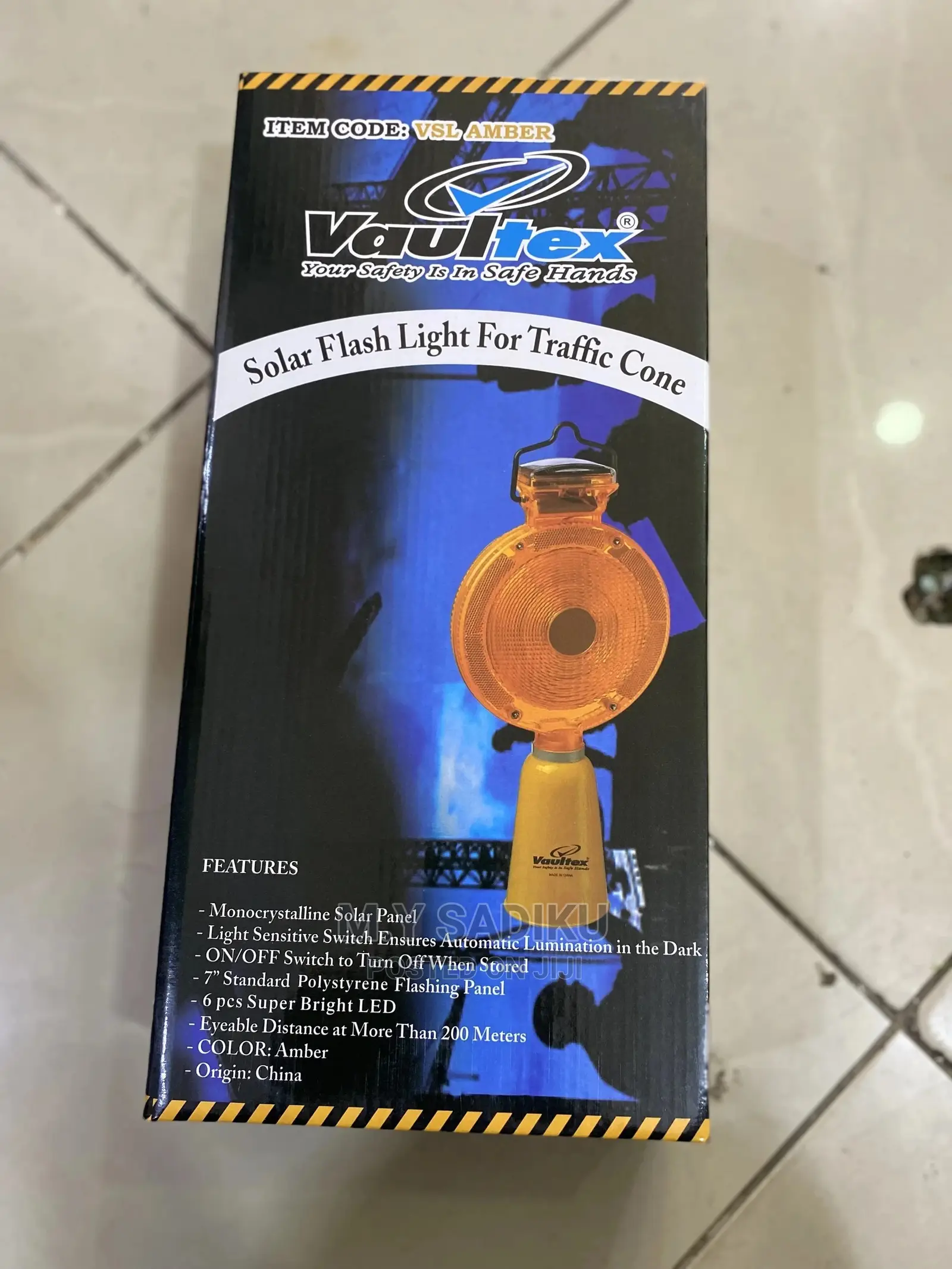 Solar Warning Light/ Cone Light