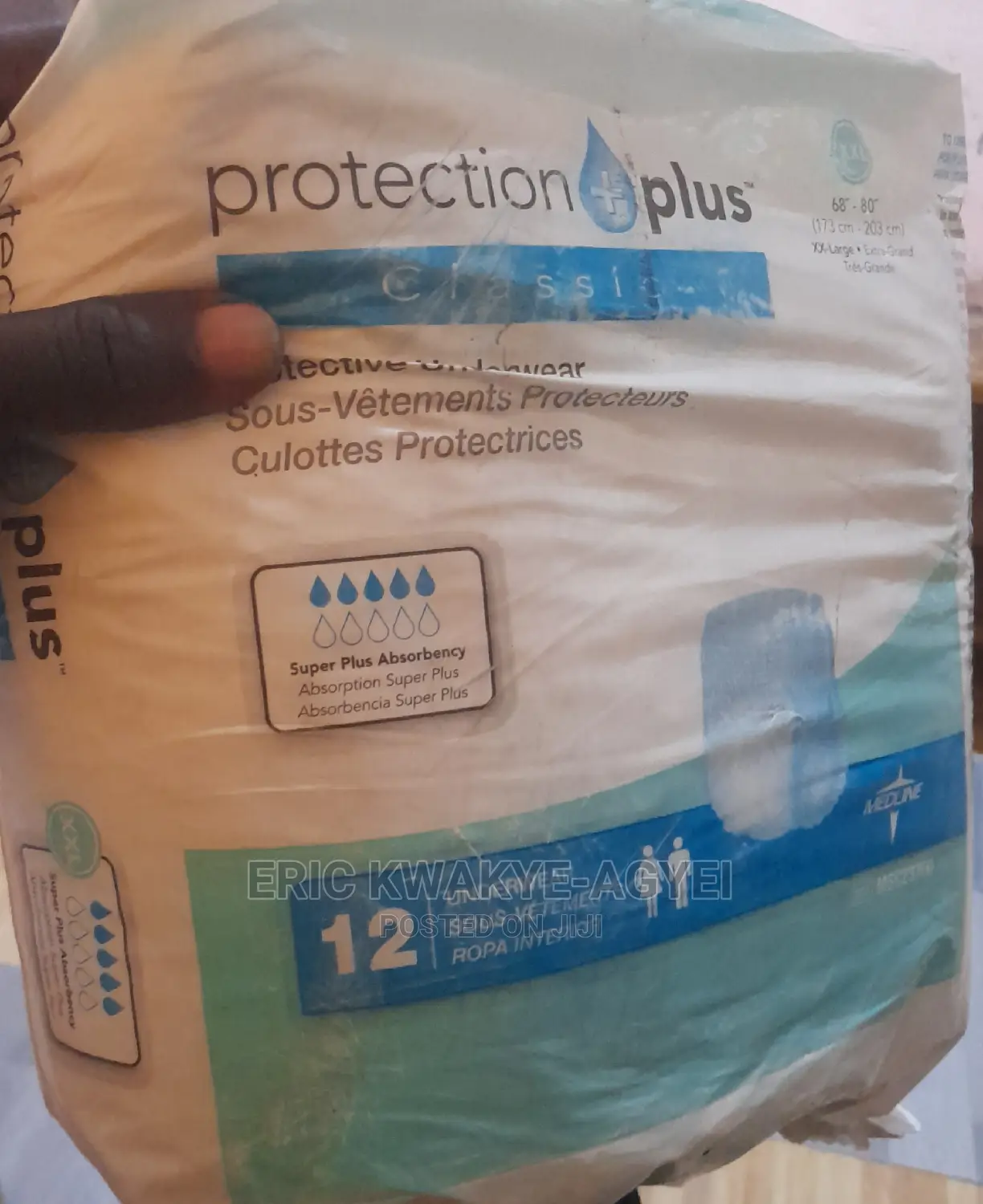 Diapers Pull Up Protection PLUS Classic Xxl Msc23700 Medline