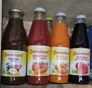 Organic Vegetable Juice . Plum Juice. Beetroots.