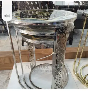 3 Sets of Golden Table. Free Delivery