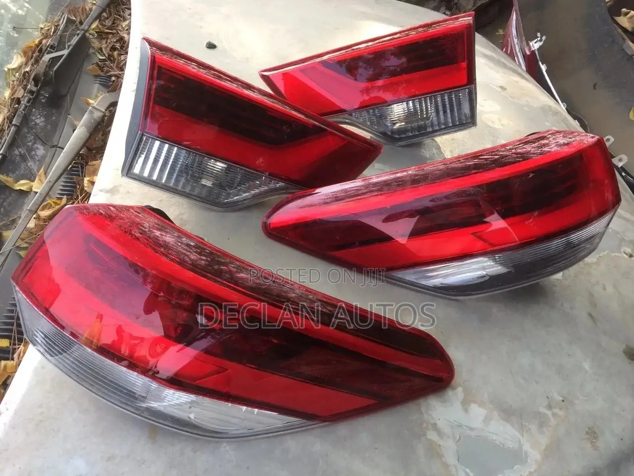 Toyota Highlander 2017 Back Lights