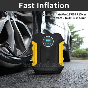 Digital Air Compressor for Car Auto Pump Portable Tire Infla