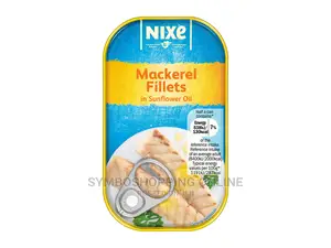 Nixe Mackerel Fillets in Sunflower Oil