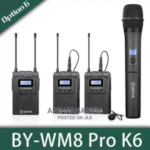 Boya by-Wm8 Pro Lapel Microphone