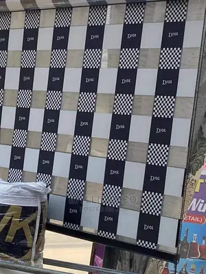 Dior Branded Zebra Blinds Curtains
