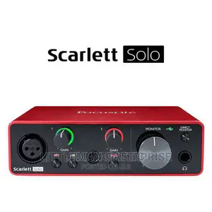 Scarlett Focusrite Studio Sound Card