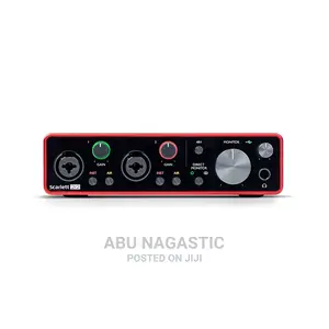 Brand New Studio Sound Card 2i2 Scarlett
