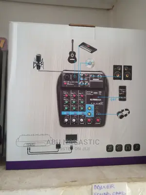 High Quality 4 Channel Mixer Studio Sound Card Recording