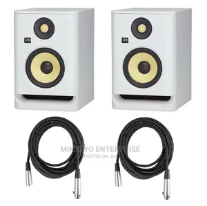 KRK Rokit 7 G4 Monitor White With Free Audio Cable