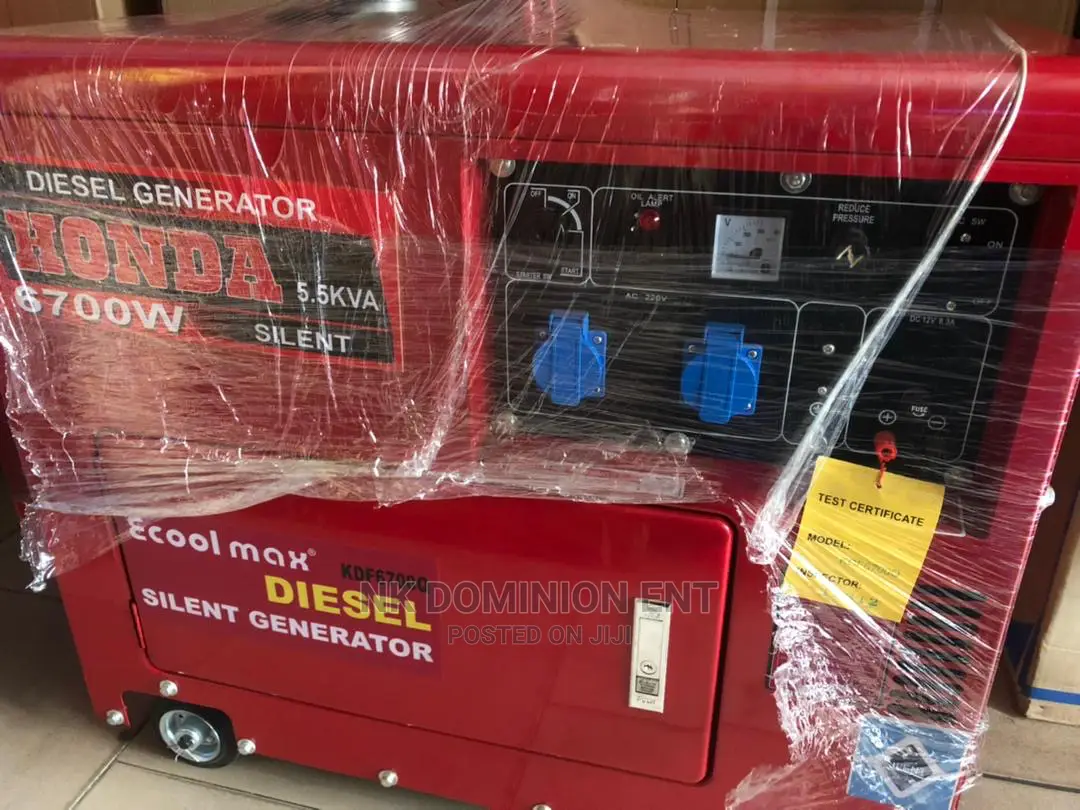 House Generator// 5.5kva Honda