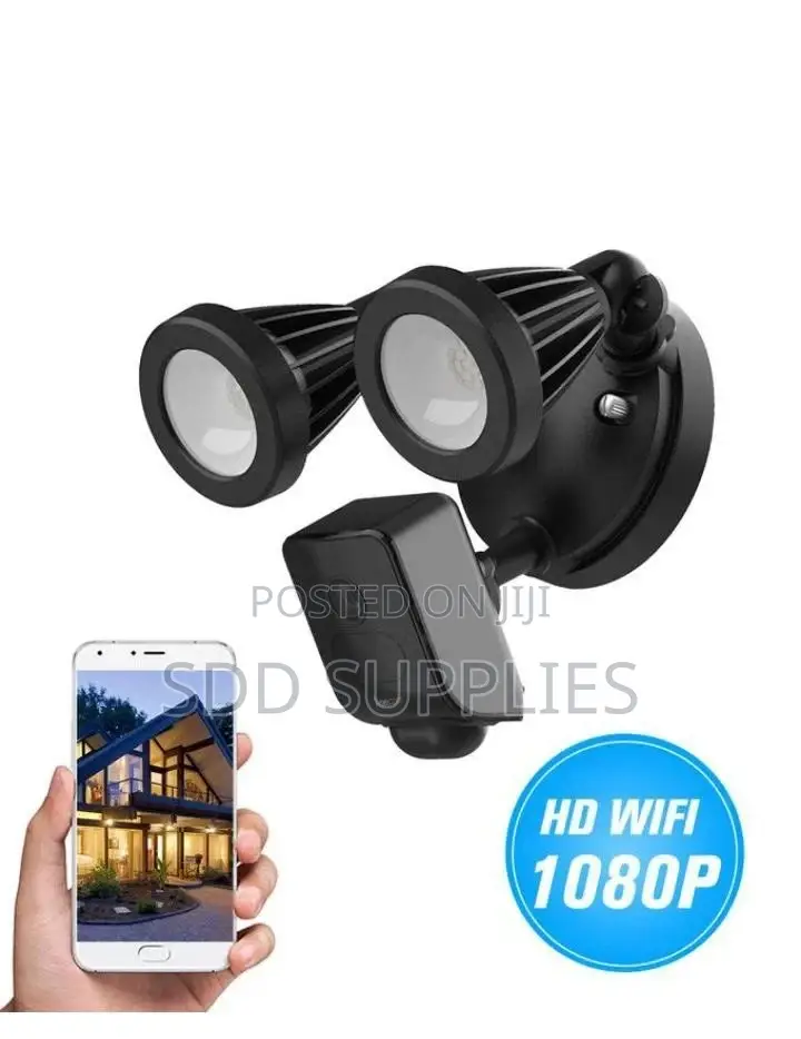 Smart Floodlight CCTV Security Camera