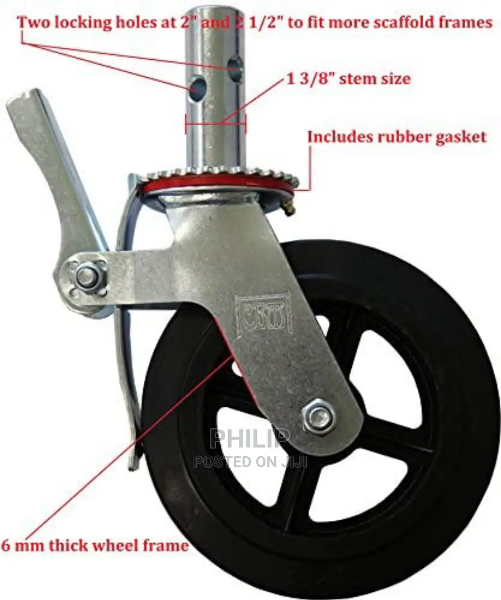 Scaffold 8 Inches Caster Wheels