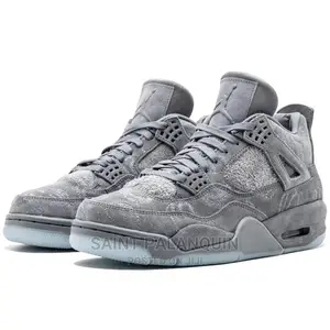 Original Gray Suede Jordan 4 Xx