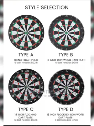 Double Sided Dartboard Game