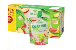 Fruit Compote : Apple Squeezed Fruit, Apple Sauce (Puree)