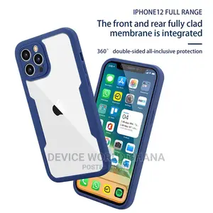 360 Transparent Shockprof Case 4 iPhone 14promax 14p 13pm 12
