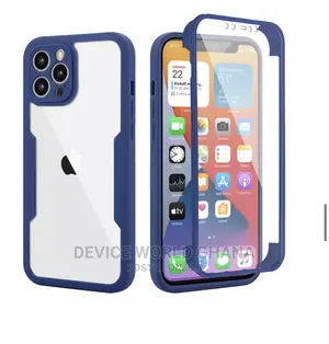360 Transparent Shockprof Case 4 iPhone 14promax 14p 13pm 12