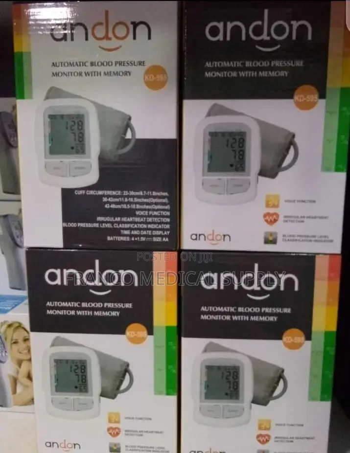 Automatic Blood Pressure Monitor (Andon With Memory)