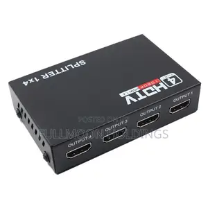 1 X 4 1080p HDMI Splitter(Black)