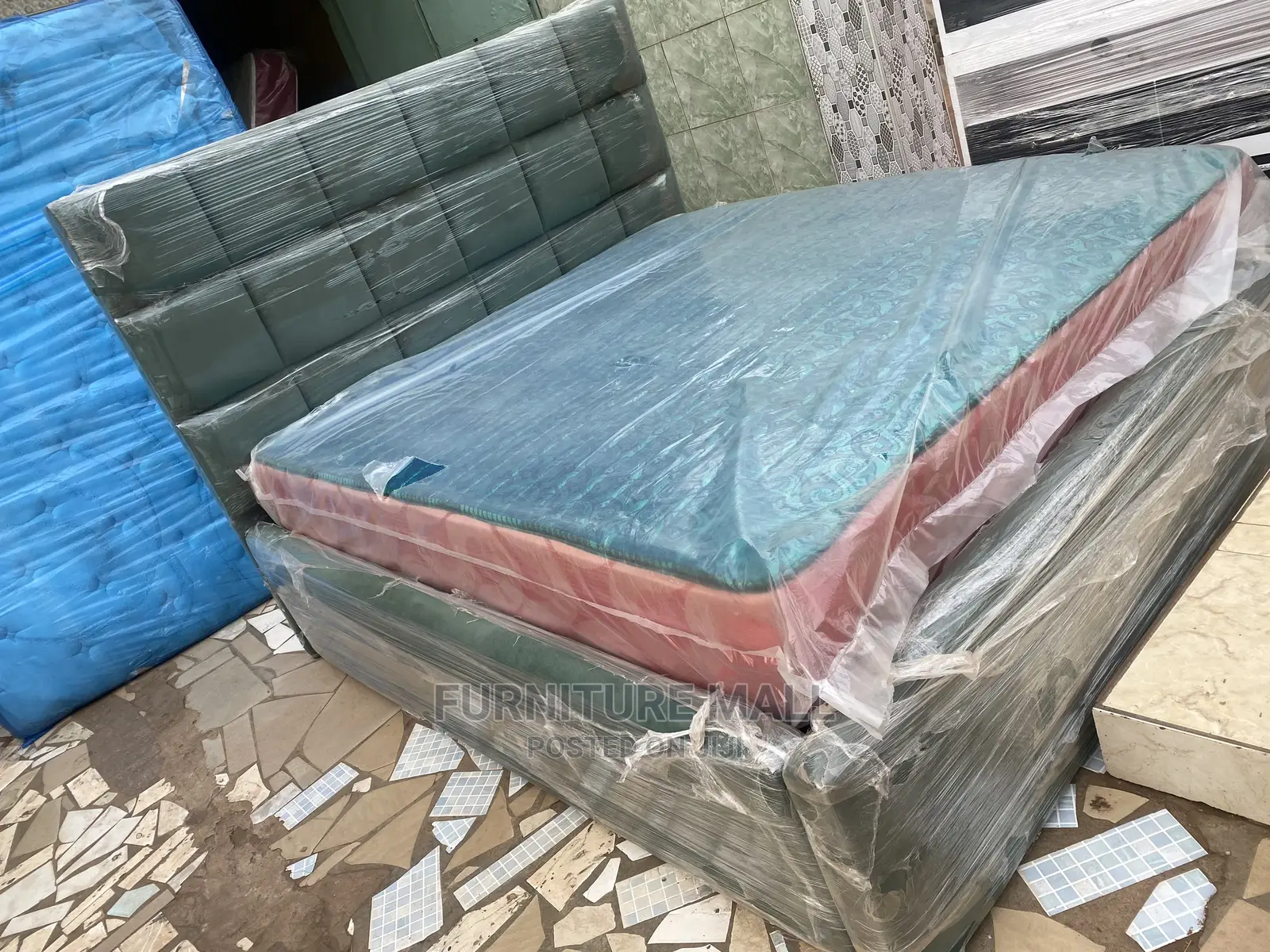 Great Queen Size Bed With Mattress. Free Delivery