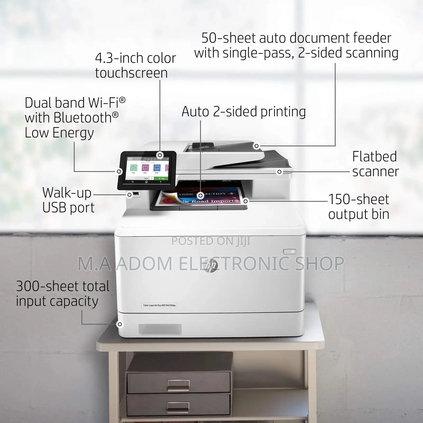 HP Colour Laserjet Pro MFP M479fdw A4 Colour Multi