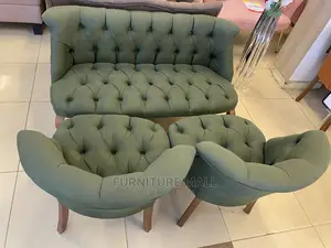 Army Green Ancient Chairs( Set). Free Delivery