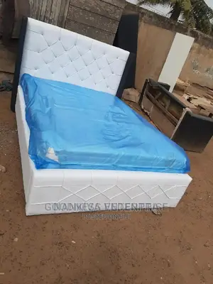Double Bed Frame With Orthopedic Mattress
