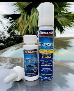 Kirkland Minoxidil Foam(BEARD GROWTH +HAIRLOSS TREATMENT)