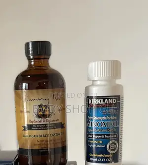Kirkland Minoxidil + Jamaica Black Castor Oil