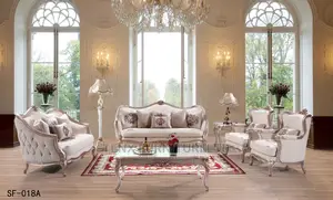 Sofa Set Royal With Side Table and Coffee Table (ROSE GOLD)