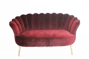 Sofa Set 2 Seater – (Curgundy) Colour