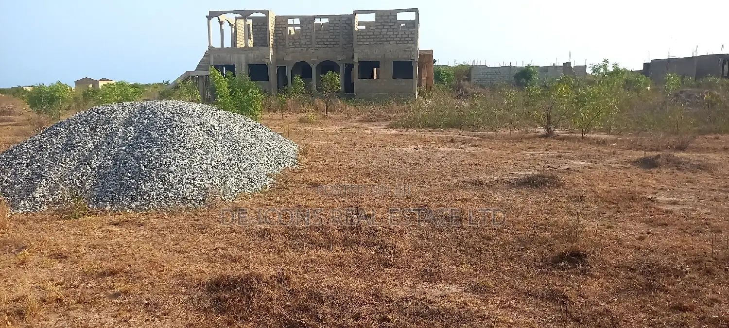 One Plot of Land Fenced at Millennium Cty Centre- Pentecost