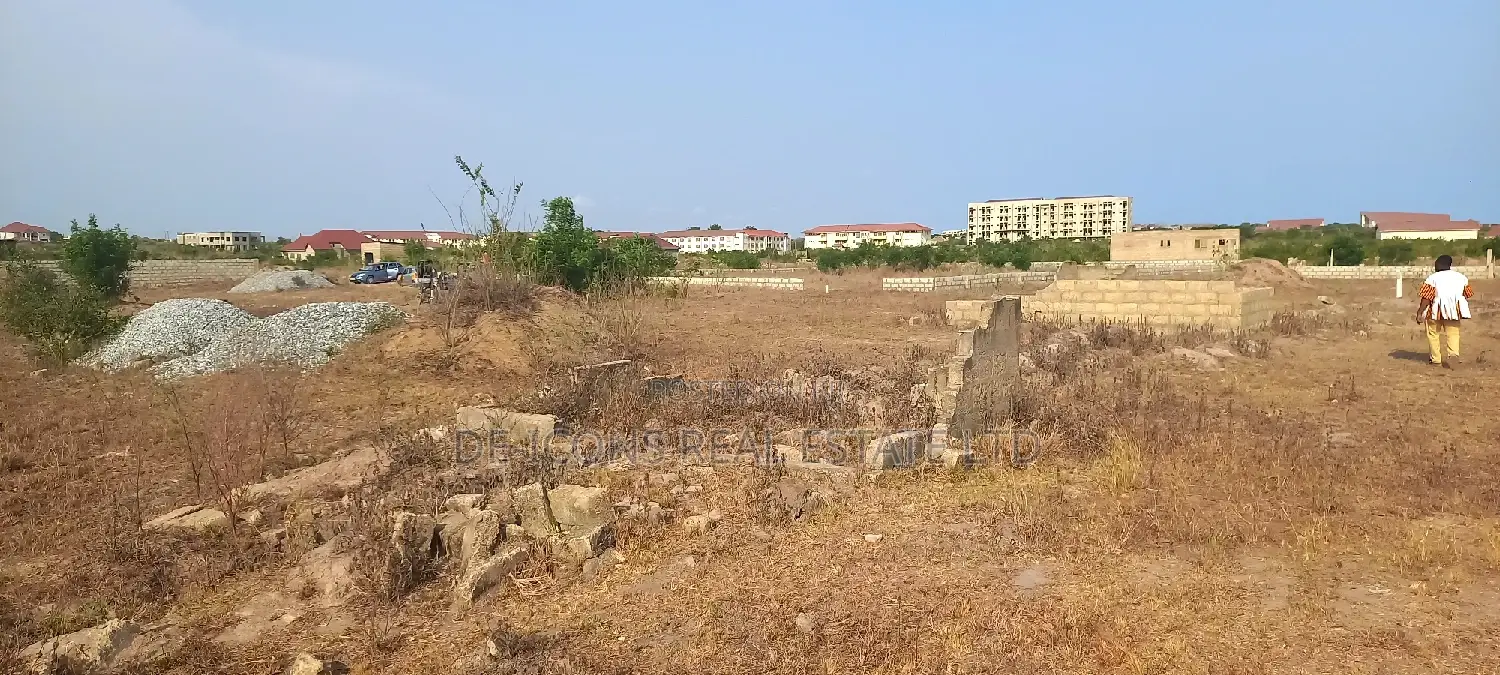 One Plot of Land Fenced at Millennium Cty Centre- Pentecost