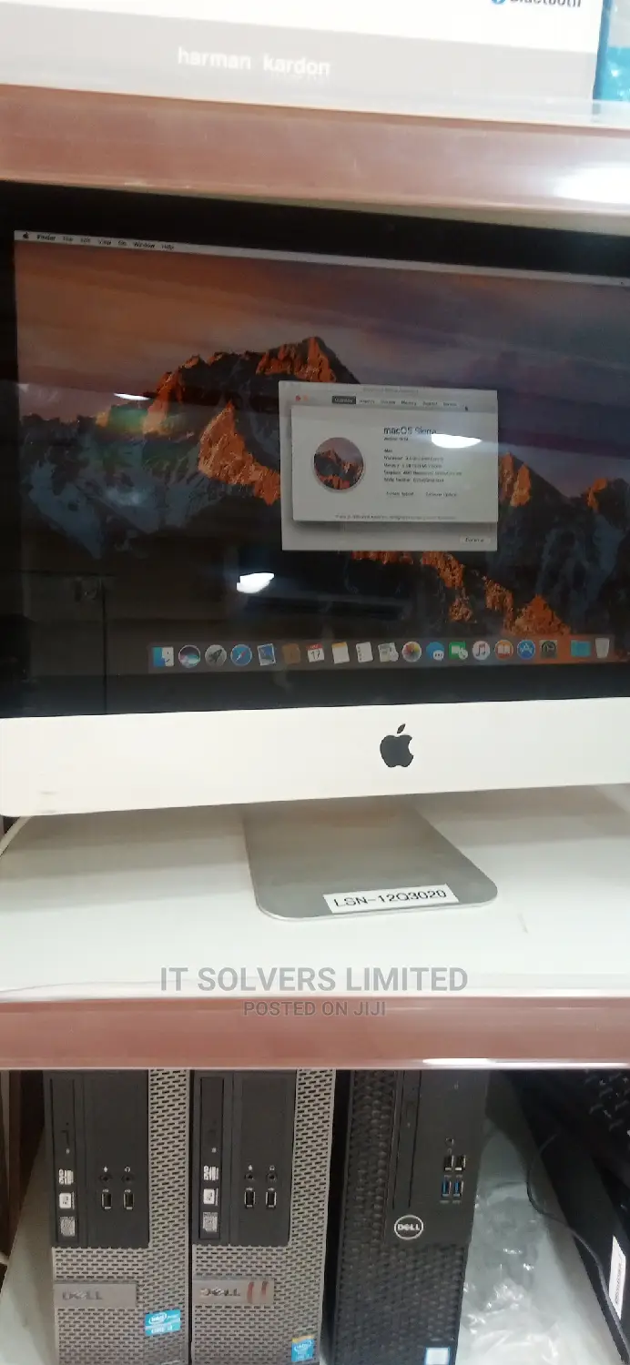 Desktop Computer Apple iMac 4GB Intel Core i5 HDD 500GB